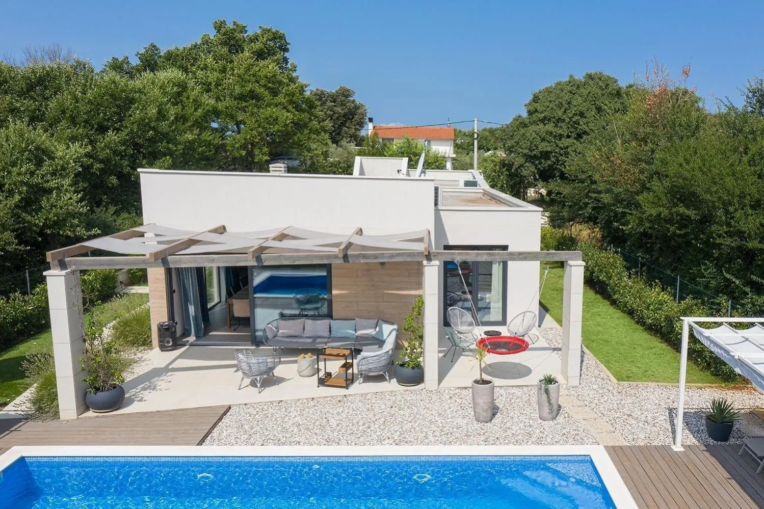 Ferienhaus Mit Privatpool Fuer 10 Personen Ca 200 Qm In Sisan, Istrien Suedkueste Von Istrien